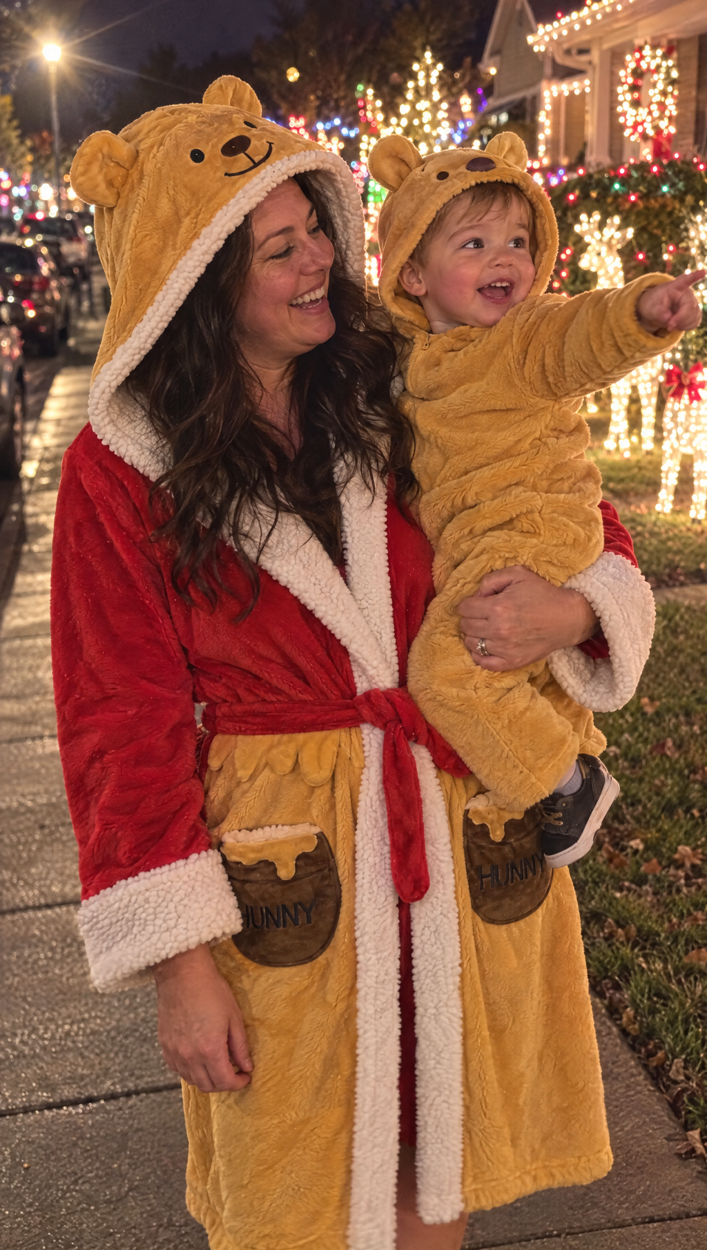 HunnyHugs™ Heated Bear Robe